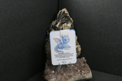 Sticker oder Lesezeichen "Drachenfeder"