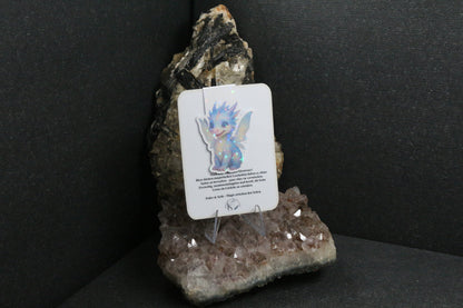 Sticker oder Lesezeichen "Drachenfeder"