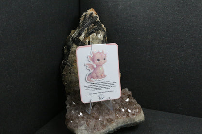 Sticker oder Lesezeichen "Drachenfeder"