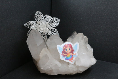 Sticker oder Lesezeichen "Federflügel"