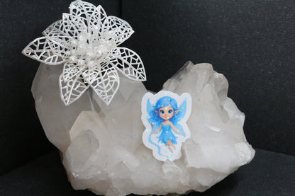 Sticker oder Lesezeichen "Federflügel"