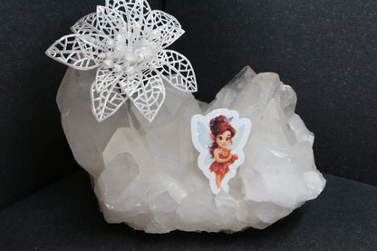 Sticker oder Lesezeichen "Federflügel"