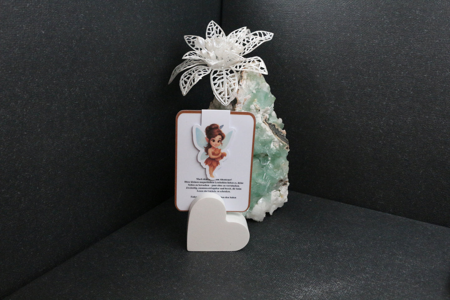 Sticker oder Lesezeichen "Federflügel"