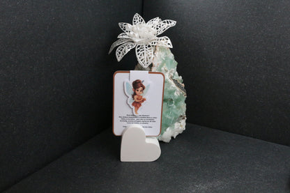 Sticker oder Lesezeichen "Federflügel"