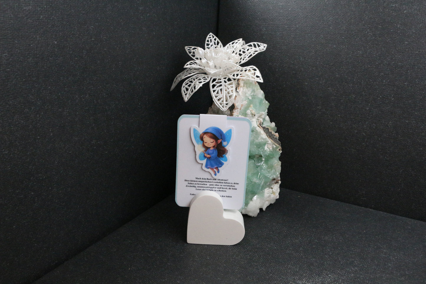 Sticker oder Lesezeichen "Federflügel"