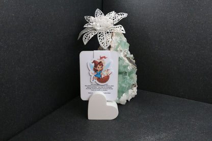 Sticker oder Lesezeichen "Federflügel"