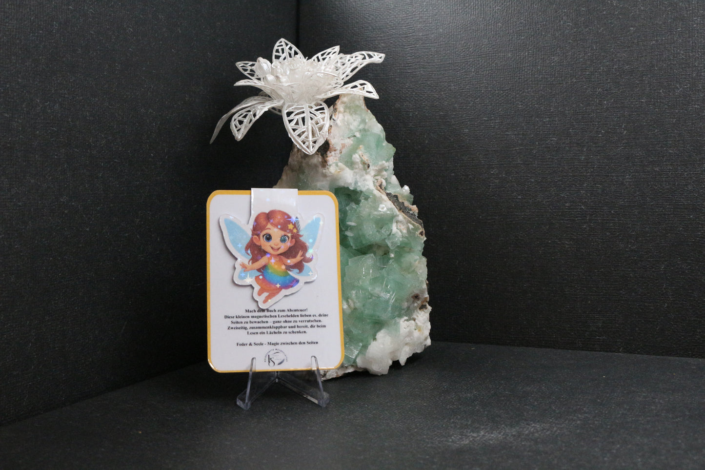 Sticker oder Lesezeichen "Federflügel"