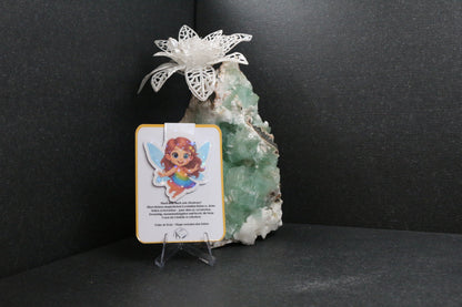 Sticker oder Lesezeichen "Federflügel"