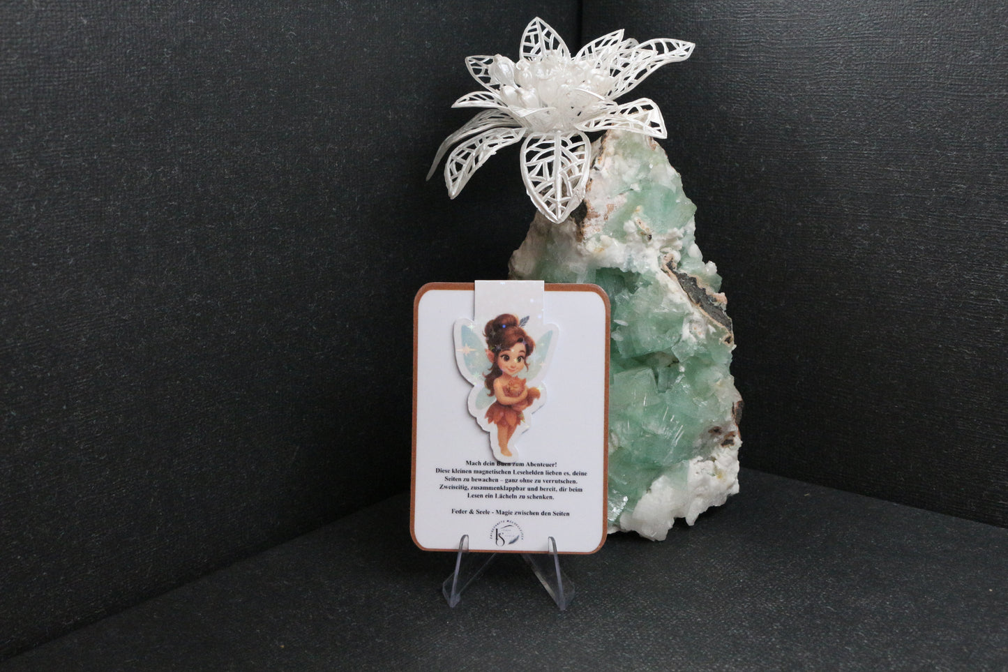 Sticker oder Lesezeichen "Federflügel"