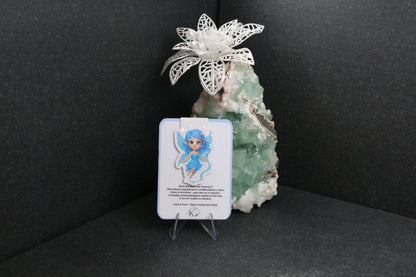 Sticker oder Lesezeichen "Federflügel"