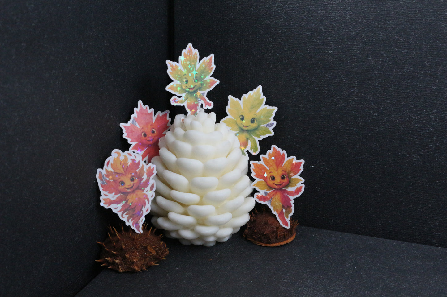 Sticker-Set "Herbstfeder"