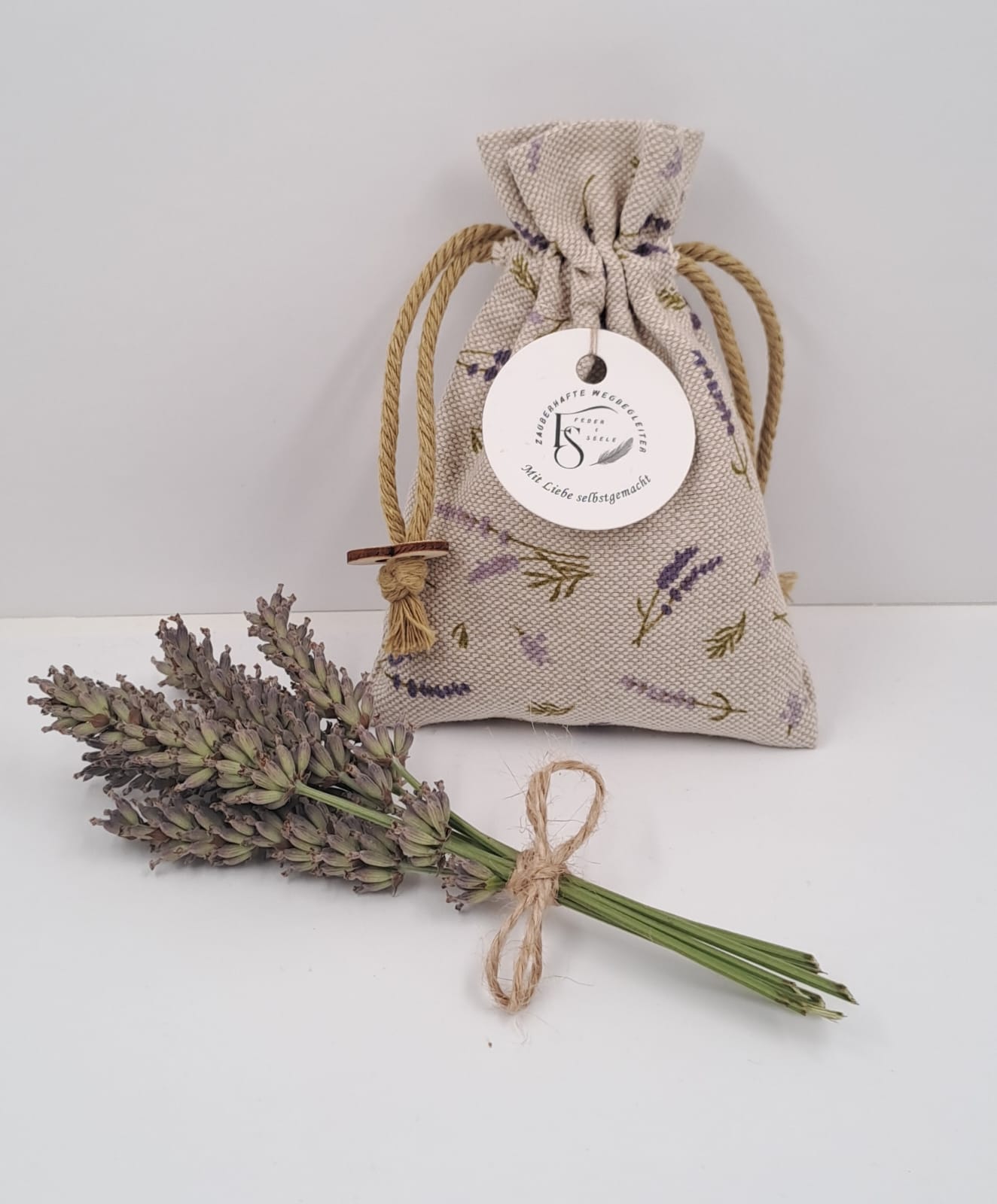Seelenduftsäckchen Lavendel - handgemacht mit echtem Provence-Lavendel
